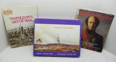 Napoleon's Battles; Three wargames, five battles, all unpunched - Image 1 of 4
