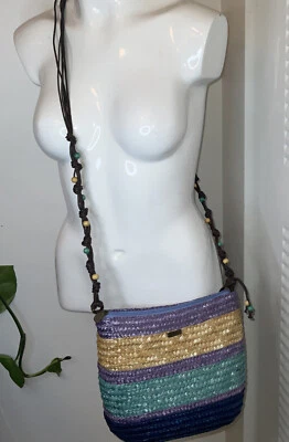 Cartera bandolera de paja Sun N Sand. Verano Foto 1 de 4