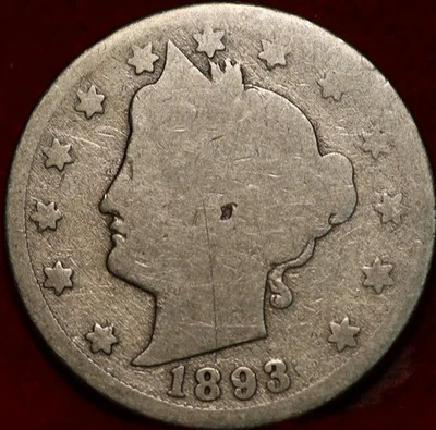 1893 Philadelphia Mint Liberty Nickel - Image 1 of 2