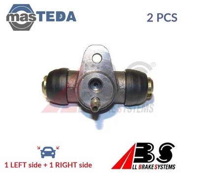 2775 DRUM WHEEL BRAKE CYLINDER PAIR REAR ABS 2PCS NEW OE REPLACEMENT - Изображение 1 из 4