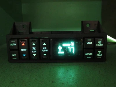 16214484 95-99 LESABRE 95-96 PARK AVE AC CONTROL DE TEMPERATURA DE CLIMA DIGITAL RECONSTRUIDO 99 Foto 1 de 4