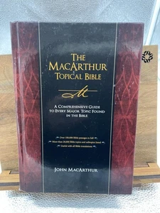 The MacArthur Topical Bible: A Comprehensive Guide to Every Major Topic Found i - Picture 1 of 1