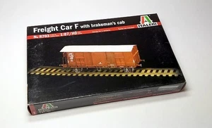 ITALERI 8703 Train Model 1/87 Freight Car F with cab H0 Scale Hobby T8703 - Picture 1 of 2