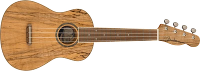 Ukelele de concierto Fender Zuma, diapasón de nogal, arce partido, acabado natural Foto 1 de 4