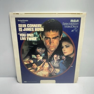 James Bond 007 You Only Live Twice (CED 1982) Sean Connery  Selectavision - Image 1 of 2
