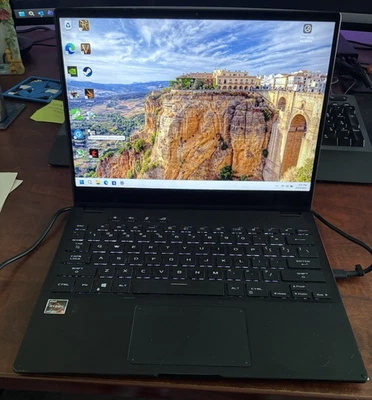 华硕 ROG Flow X13 GV301QE 游戏笔记本电脑(2 合 1)-16GB,2TB,RTX 3050Ti,FHD+ 120Hz — 第 1/4 张图片