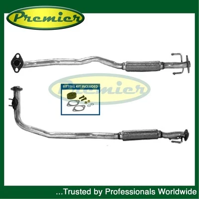 Se adapta a Toyota Starlet 1990-1996 1.3 Baxter tubo delantero + kit de montaje 4708970 Foto 1 de 4