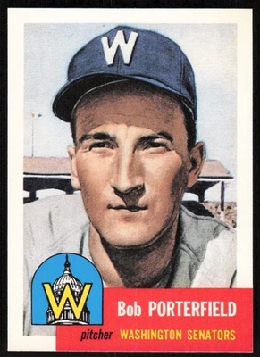 1991 Topps Archives 1953 #108 Bob Porterfield - FREE SHIPPING - Image 1 of 2