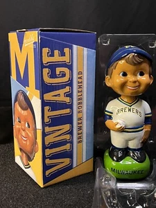 2015 Milwaukee Brewers Vintage Wackelkopf in Box Neu im Karton - Bild 1 von 10