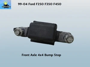 F81A3020DA 99 to 04 Ford F250 F350 Front Axle Bump Stop Overload Frame Bracket - Picture 1 of 10