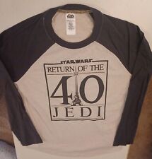 Star Wars Return of the Jedi 40th Anniversary Long Sleeve Tee Shirt - Medium