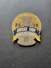 Vintage Peoria Rivermen 2000 Kelly Cup Champions ECHL Peoria IL Lapel Pin