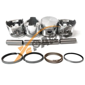 Piston+ring for Mitsubishi 4G52 STD（4 set) - Picture 1 of 5