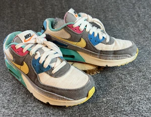Nike Shoes Air Max 90 Shoes Sz 5.5 Phantom Celery Grey Pink - Picture 1 of 7