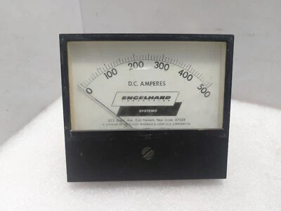 Simpson 7327 D.C Amperes Panel Meter 61020 - Image 1 of 4