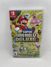 New Super Mario Bros. U Deluxe Nintendo Switch (SEALED)