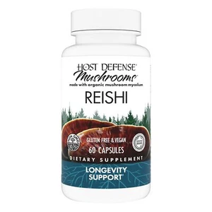 Cápsulas de Reishi Host Defense - Suplemento de apoyo para la salud cardíaca e inmunológica - Mus... - Imagen 1 de 9