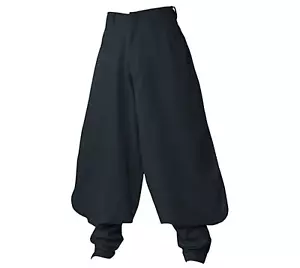 Nikkapokka Tobishoku Work pants Size L Waist 80 cm 34inch black Ninjya Style - Picture 1 of 3