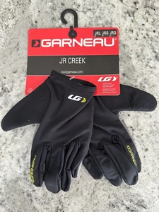 Garneau JR CREEK Gloves, Youth Large, Black - Picture 1 of 3