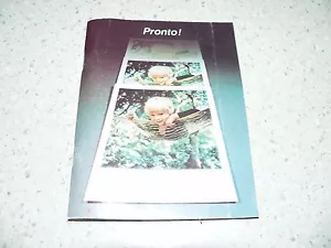 Original Vintage Polaroid Pronto! Land Camera Instructions~VG/EX Condition - Picture 1 of 1