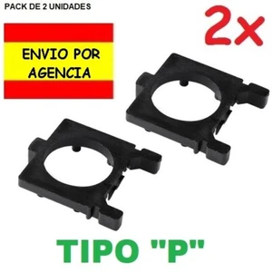 2x CLIP ADAPTADOR BOMBILLA H7 SOPORTE SUJECCION FARO KIT DE LED O KIT XENON Ford - Imagen 1 de 4