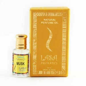 Lasa Aromatics Musk Pure Natural Perfume Oil Long Lasting Unisex Fragrance 10ML