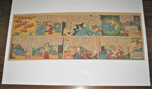 PEPSI y PETE The Pepsi-Cola Cops anuncio de periódico 1944 KIM B - Imagen 1 de 1