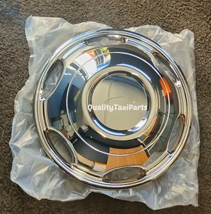 Taxi Fairway Driver/TX1/TX2/TX4 Chrome Hub Caps Wheel Trims Set of 4 - New - Picture 1 of 1
