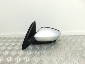 SEAT TOLEDO MK4 5 DOOR N/S PASSENGER SIDE ELECTRIC WING MIRROR SILVER 2012-2018 - Picture 1 of 10
