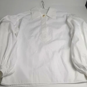 VINTAGE CHANEL 1980 WOMENS SHIRT - Picture 1 of 12