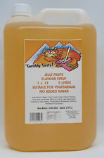Terribly Tasty MILKSHAKE SYRUP 2x5LTRs Mixed FLAVOURS Concentrate