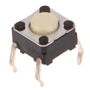 5Pcs 6*6*4.3mm Light Touch Switch Mouse Push Button Tactile for Omron B3F JW - Bild 1 von 9