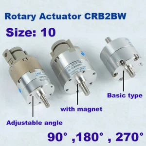 Rotary Actuator Single vane CRB2BW/CDRB2BW10-90 Double shaft rotary air cylinder - Picture 1 of 5