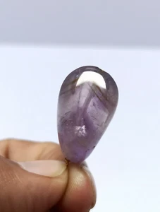 Brazil Amethyst Smooth Beads Tumble Pendant 32.50 Carat Amethyst Gemstone - Picture 1 of 6