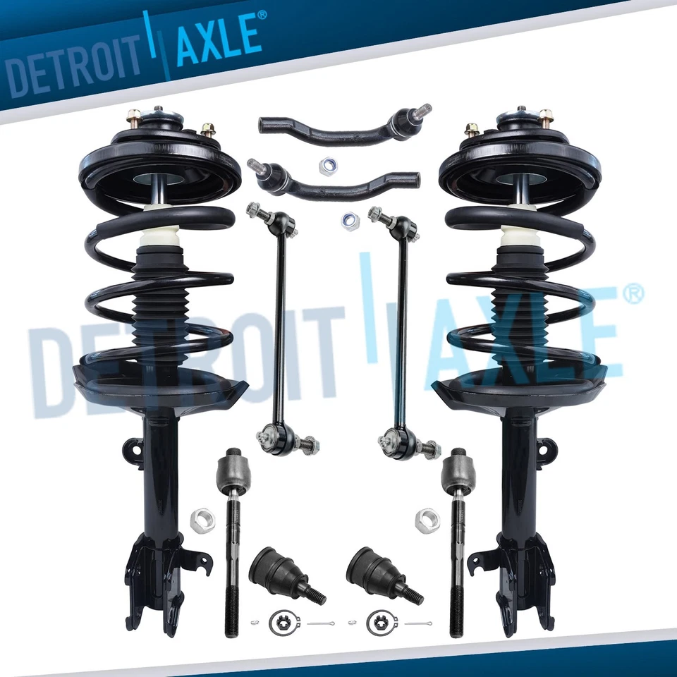 Kit de barra estabilizadora puntales delanteros con resorte helicoidal para Acura MDX 2003 2004 2005 Foto 1 de 4