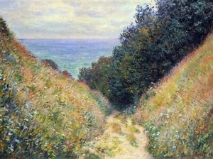 Pourville #1 by Claude Monet Giclee Fine Art Print Repro on Canvas - Picture 1 of 1
