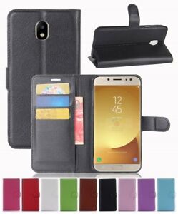 Wallet Leather Flip Case Pouch Cover For Samsung Galaxy J7 Pro Genuine AuSeller