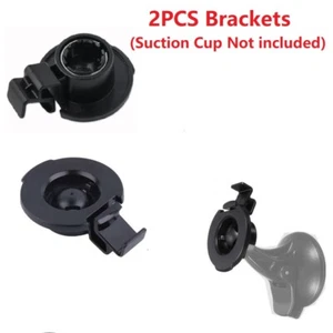 2X For Garmin Nuvi 57LM,58LM GPS Nav Car Windscreen Suction Holder Bracket Parts - Picture 1 of 7