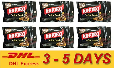 6 x KOPIKO COFFEESHOT CLÁSICO BOLSILLO CARAMELO DISFRUTA AUTÉNTICO SABOR CAFÉ 18g. Foto 1 de 3