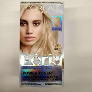 L'Oreal Paris Feria After Bleach & Highlights Power Toner Ice Blonde Hair Color - Picture 1 of 5