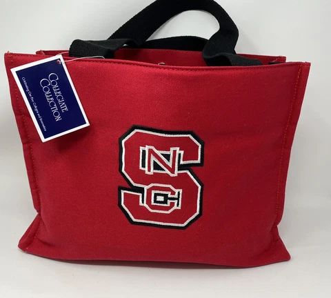 NC STATE NWT Tote Bag Logo Shoulder BAG  Wolfpack Red And Black Cover