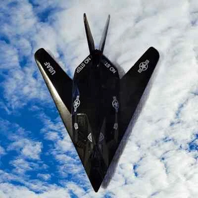 F-117A Stealth Fighter Diecast Aircraft Model, Motormax 4.5 Inch - Image 1 of 4