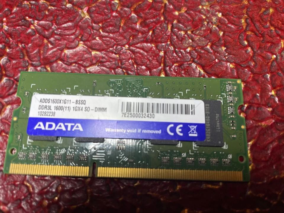 Adata  1GB SO-DIMM Module  ADDS1600X1G11-BSSQ - Image 1 of 1