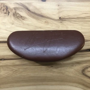 Maui Jim Eyeglasses Sunglasses Brown Hard Clam Shell Case ONLY Please READ - Picture 1 of 7