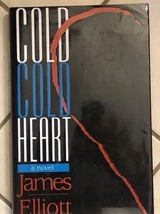 COLD COLD HEART James Elliott 1st Edition 1994 Mystery Hardcover & Dust Jacket* - Bild 1 von 2