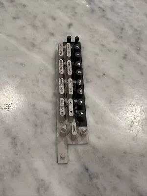 Keithley 6517 Electrometer Meter Front Panel Control Conductive Rubber Switch - Image 1 of 4