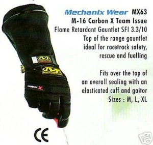 Flamme Ignifuges Sécurité Gant Gantelet Compatible Avec Sur Manche - Bild 1 von 1