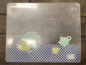 RARE Fiesta Fiestaware HLC Glass Cutting Board Counter Saver SEALED New - Picture 1 of 4
