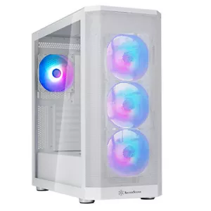 Silverstone FA514X-WG (WHITE) FARA 514X DUAL RADIATOR SUPPORT MID TOWER Case - Picture 1 of 6