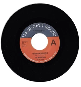 The Monitors Crying In The Night/Shar a Little Love Northern Soul Reissue Listen - Picture 1 of 2